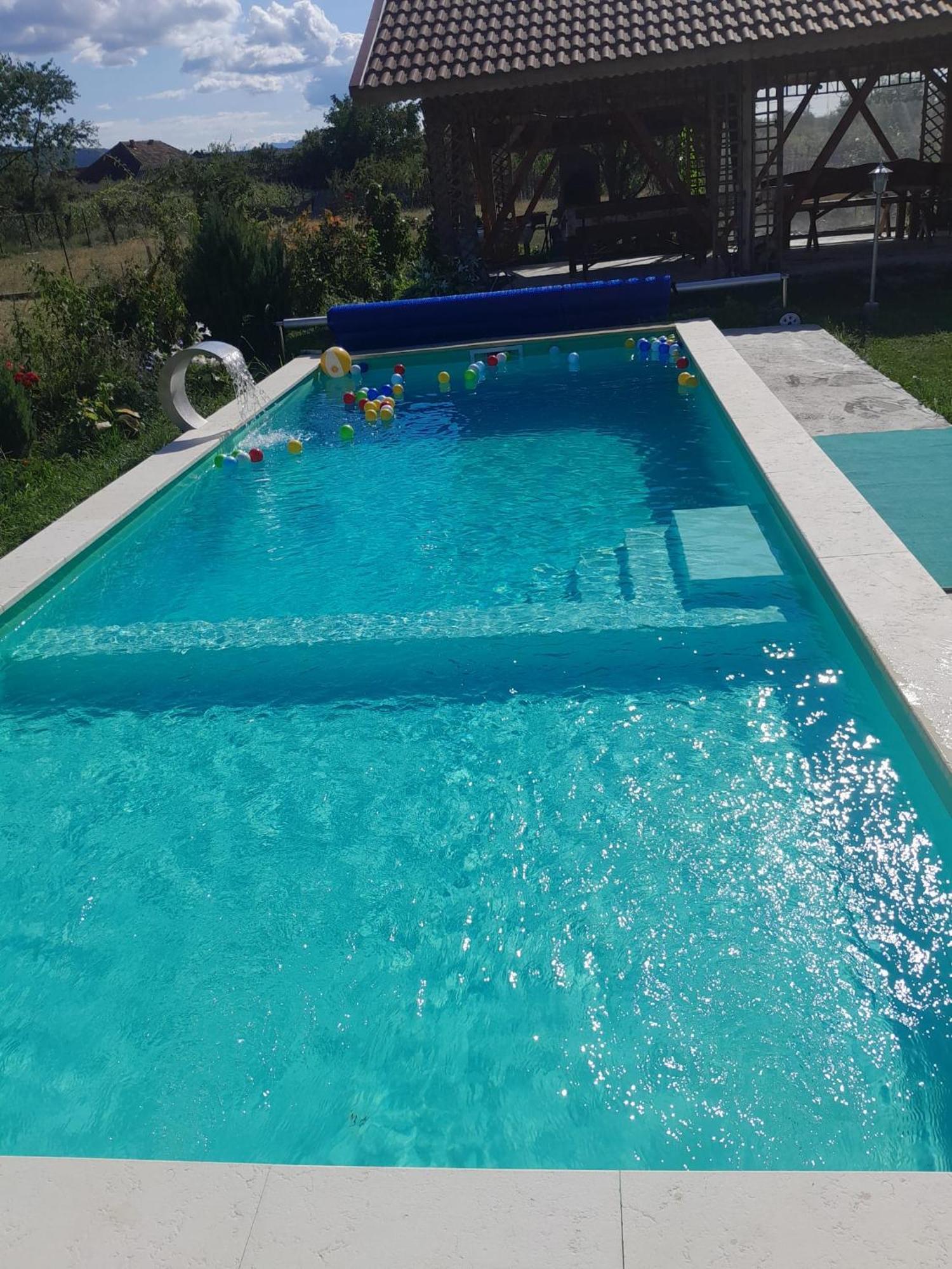 Casa De Vacanta Marya Baia de Fier Bagian luar foto